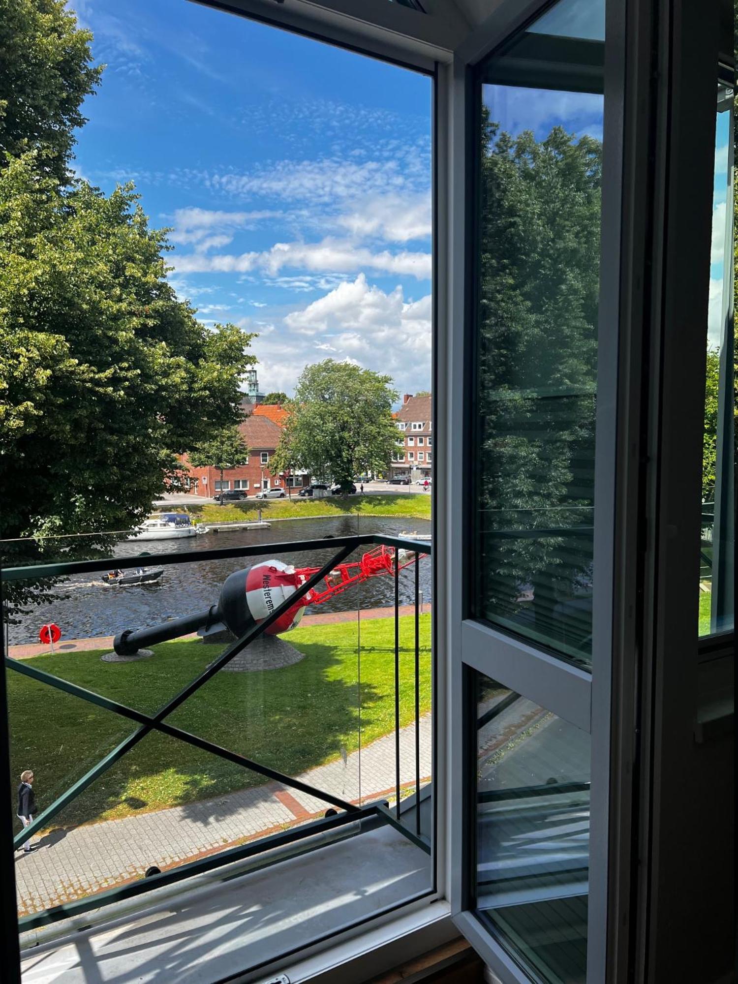 Ferienwohnung Seeloft Emden Buitenkant foto