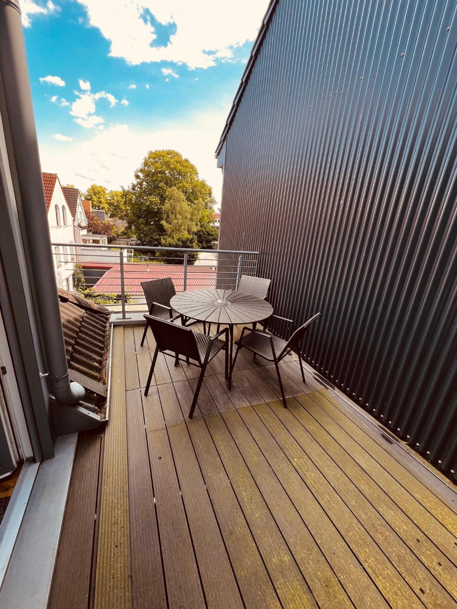 Ferienwohnung Seeloft Emden Buitenkant foto