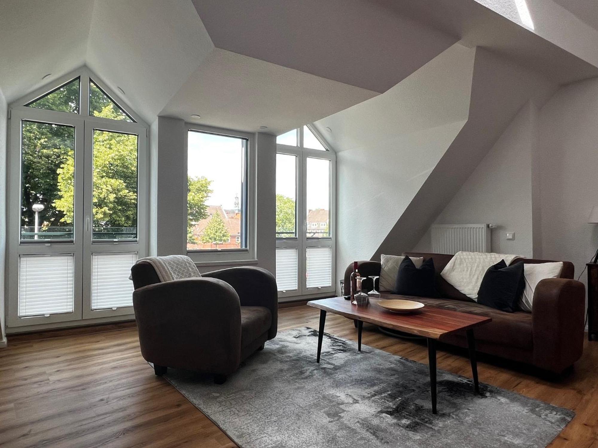 Ferienwohnung Seeloft Emden Buitenkant foto